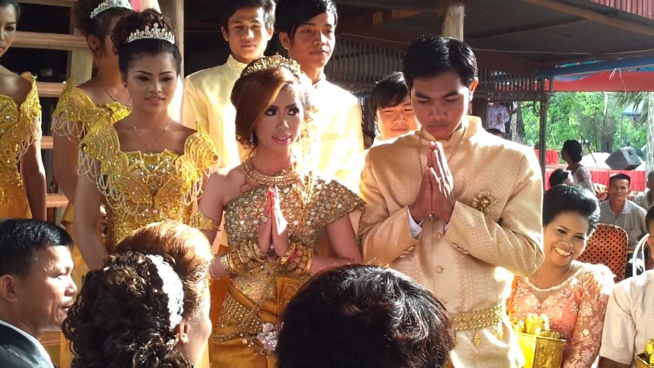 Cambodian  wedding kampong cham province ondout village 19